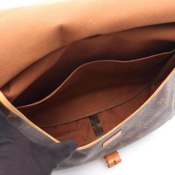 LOUIS VUITTON Brown Monogram Leather Shoulder Bag - Picture 3 of 15